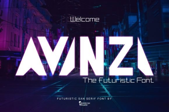 Avanza: A Bold and Futuristic Display Font