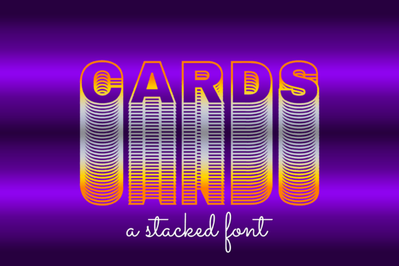 Cards: A Cool and Versatile Display Font for Web Design