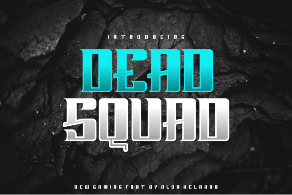 Dead Squad: A Modern Display Font for Creative Web Design