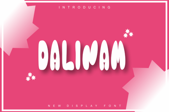Discover Dalinam: A Bold and Fun Font for Playful Designs