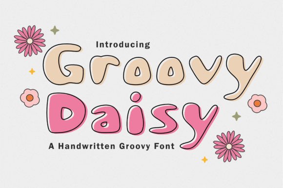 Discover Groovy Daisy: A Fun and Playful Display Font