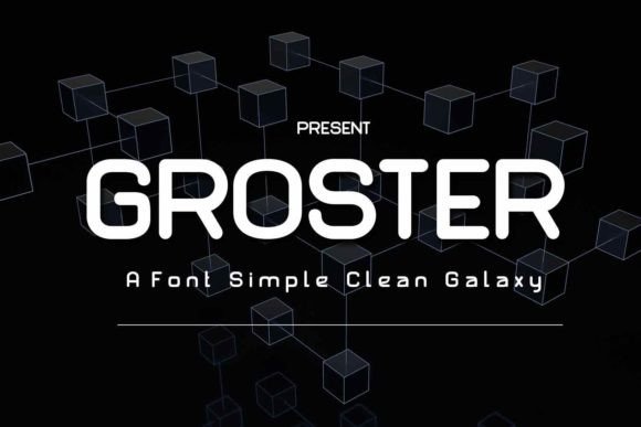 Discover Groster: A Charming Display Font for Creative Projects