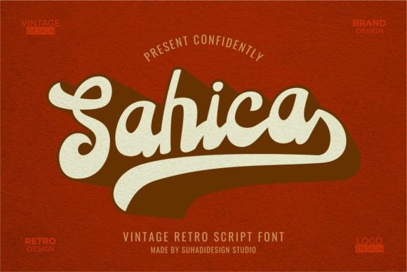 Discover Sahica: A Groovy Script Display Font