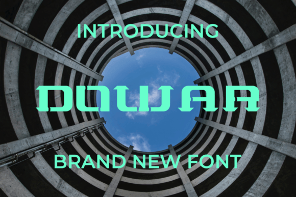 Discover the Bold Elegance of Dowar Font