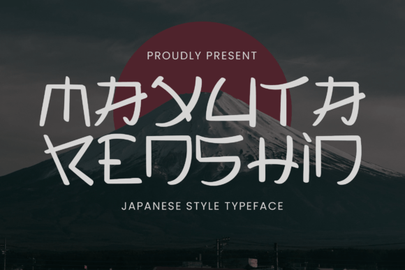 Discover the Elegance of Mayuta Renshin Font