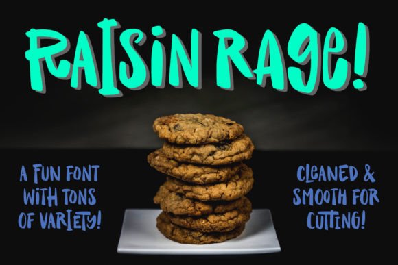 Discover the Unique Charm of Raisin Rage Font