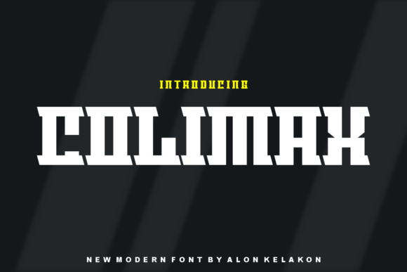 Enhance Your Brand with Colimax: A Modern Display Font