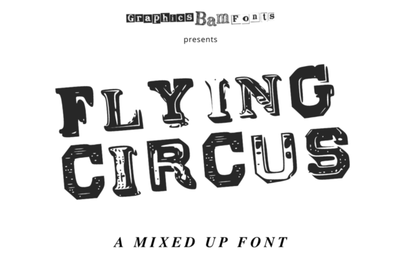 Enhance Your Brand with Flying Circus Display Font