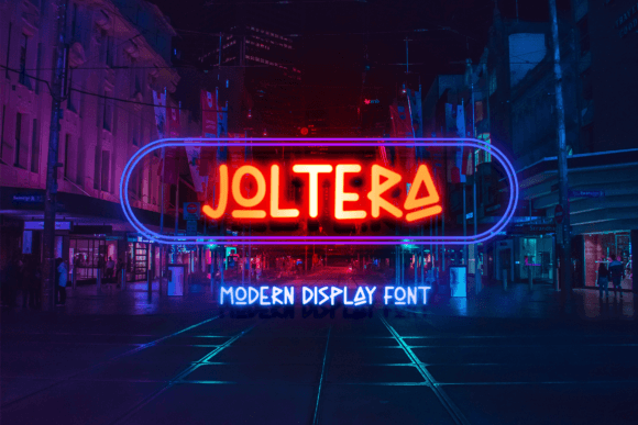 Enhance Your Brand with Joltera: A Bold Display Font