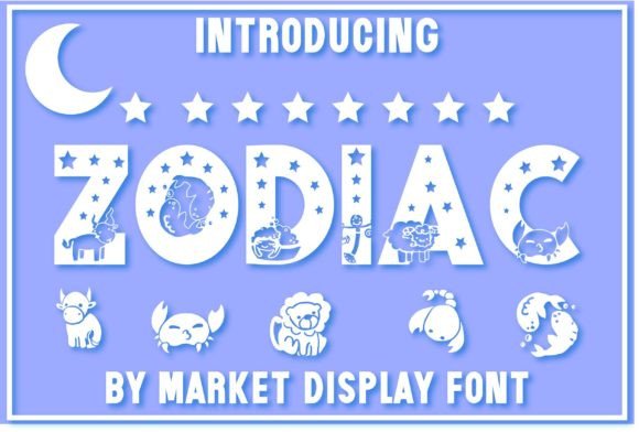 Enhance Your Brand with Zodiac: A Cool and Cute Display Font