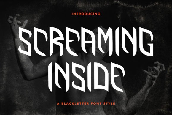 Enhance Your Web Design with Screaming Inside Font