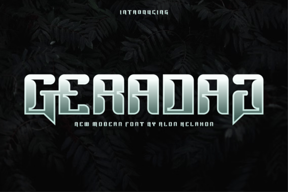 Geradag: Elevate Your Brand with a Modern Display Font