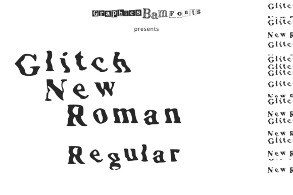 Glitch New Roman Regular: A Unique Font for Creative Branding