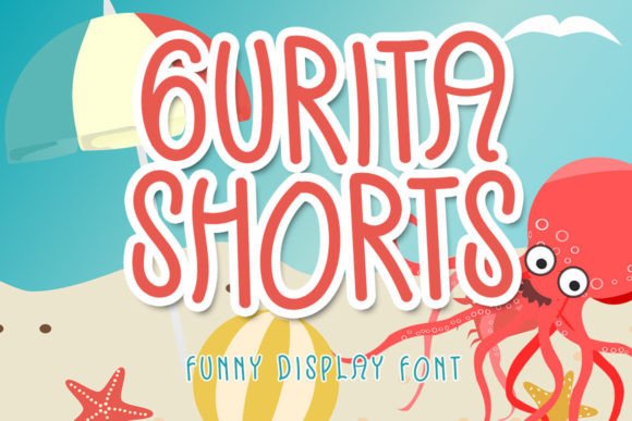 Gurita Shorts: A Beautiful and Sweet Display Font