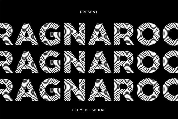 Ragnaroo: A Futuristic Sans-Based Display Font