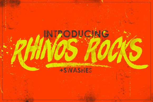 Rhinos Rocks: A Bold and Versatile Display Font