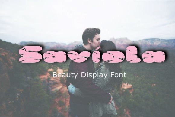 Saviola: A Modern Display Font for Craft and Design
