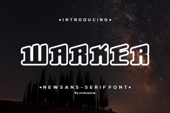 Warker: A Modern Sans Serif Font for Editorial Design