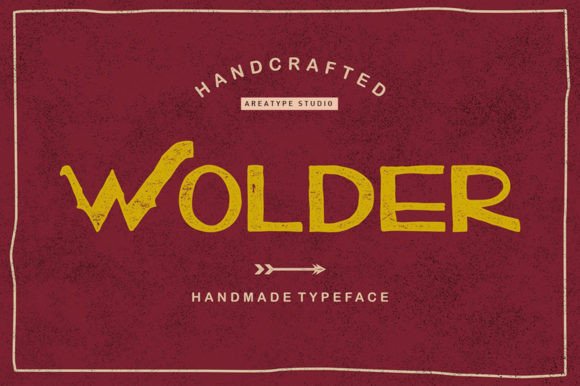 Wolder: A Vintage and Elegant Display Font for Marketers
